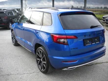Škoda Karoq 4x4 SPORTLINE TDI DSG in Race-Blau Metallic