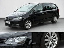 VW Sharan Business+ TDI SCR 5-Sitzer in Deep Black Perleffekt