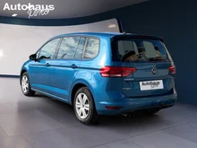VW Touran TDI DSG in Caribbean Blue Metallic