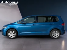 VW Touran TDI DSG in Caribbean Blue Metallic