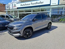 Škoda Karoq Sportline TDI SCR in Graphit-Grau Metallic
