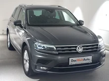 VW Tiguan Highline TSI 4MOTION DSG in Indiumgrau Metallic