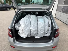 Škoda Fabia Combi Style TSI in Brillant-Silber Metallic