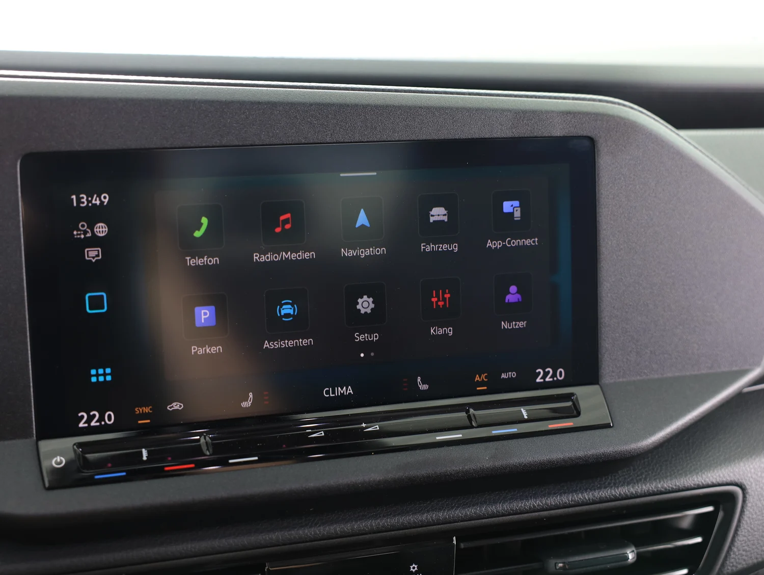 Bild eines VW Caddy Family TSI