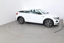 VW T-Roc Cabriolet R-Line TSI DSG in Pure White