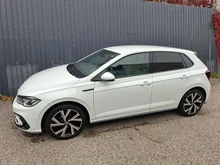 VW Polo R-Line TSI in Pure White