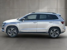Škoda Karoq 4x4 Sportline TDI DSG in Brillant-Silber Metallic