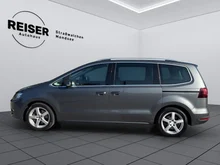 VW Sharan Bus+ TDI SCR 4MOTION DSG 5-Sitzer in Indiumgrau Metallic