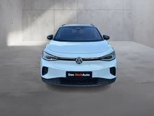 VW ID.4 Pro 210 kW Business in Gletscherweiß Metallic Dach schwarz