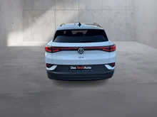 VW ID.4 Pro 210 kW Business in Gletscherweiß Metallic Dach schwarz