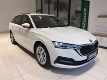 Škoda Octavia Combi 4x4 Ambition TDI DSG in Alaska-Weiß