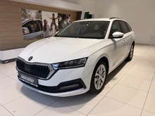 Škoda Octavia Combi 4x4 Ambition TDI DSG in Alaska-Weiß