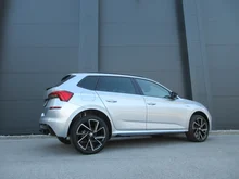 Škoda Kamiq MONTE CARLO TSI ACT in Brillant-Silber Metallic