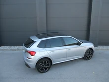 Škoda Kamiq MONTE CARLO TSI ACT in Brillant-Silber Metallic