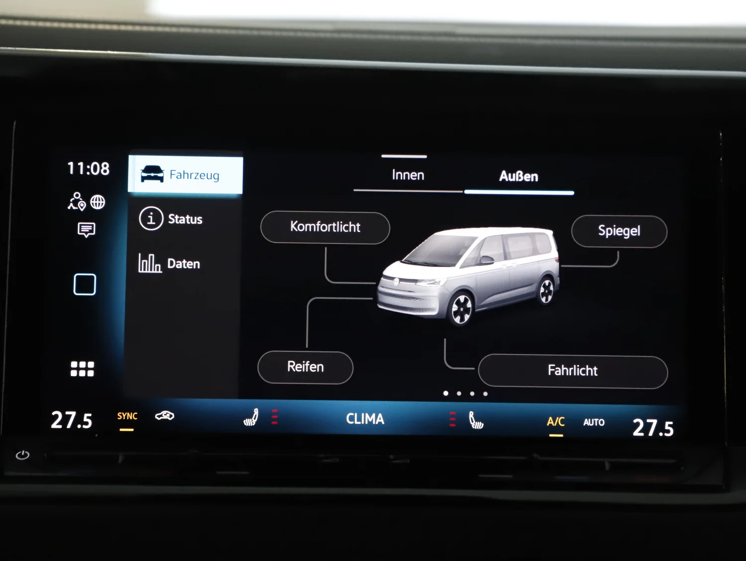 Bild eines VW Multivan Business ÜH TDI