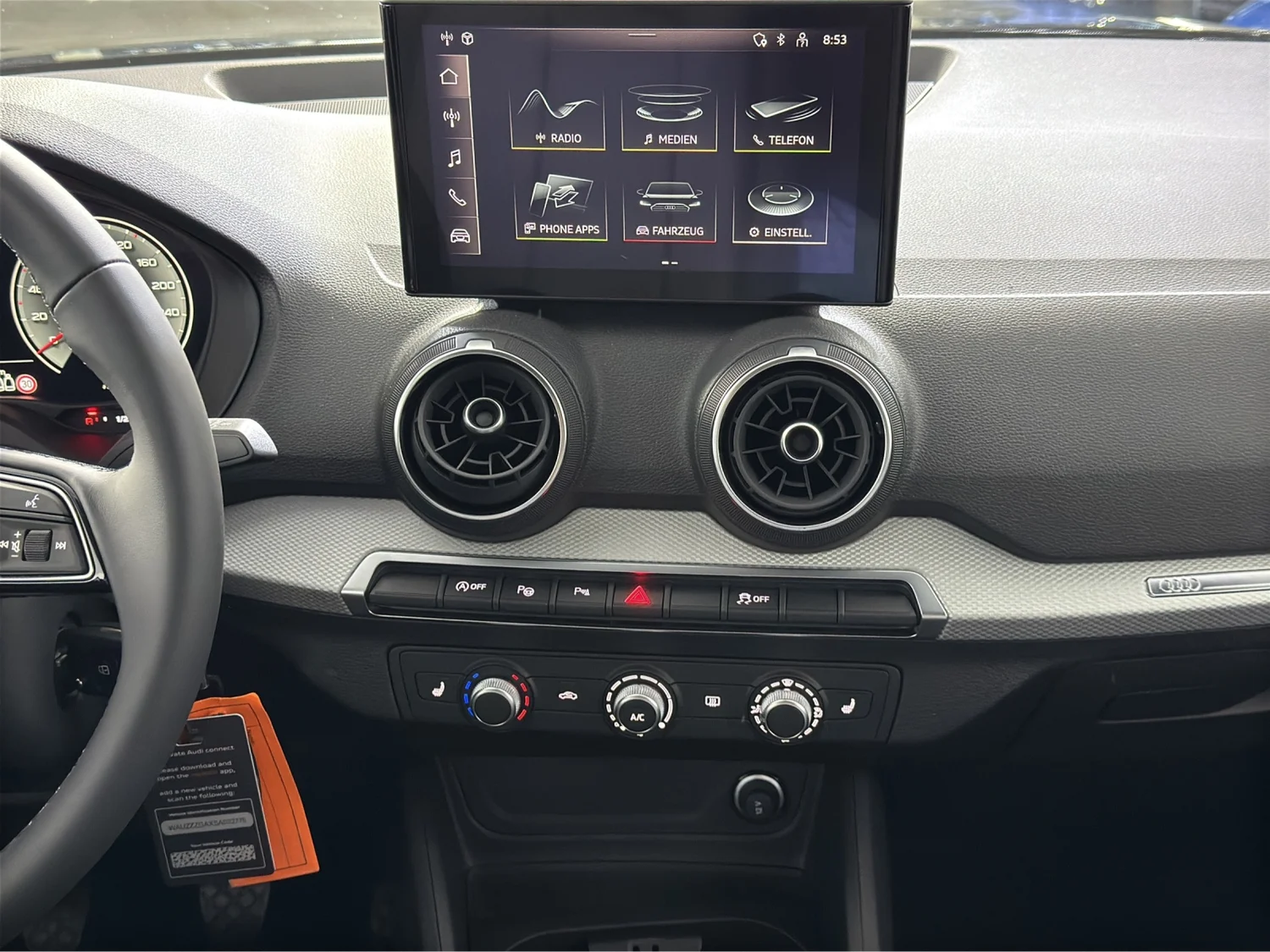 Bild eines Audi Q2 30 TFSI admired