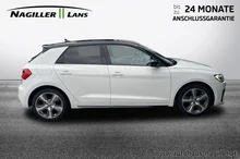 Audi A1 Sportback 30 TFSI intense in Gletscherweiss Metallic