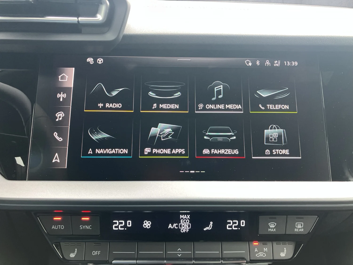 Bild eines Audi A3 Sportback 35 TFSI S line