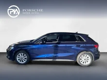 Audi A3 Sportback 30 TFSI in Navarrablau Metallic