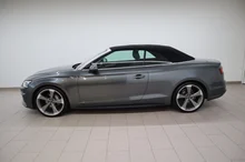 Audi A5 Cabriolet 3.0 TDI quattro in dunkelgrau - metallic-perleffekt