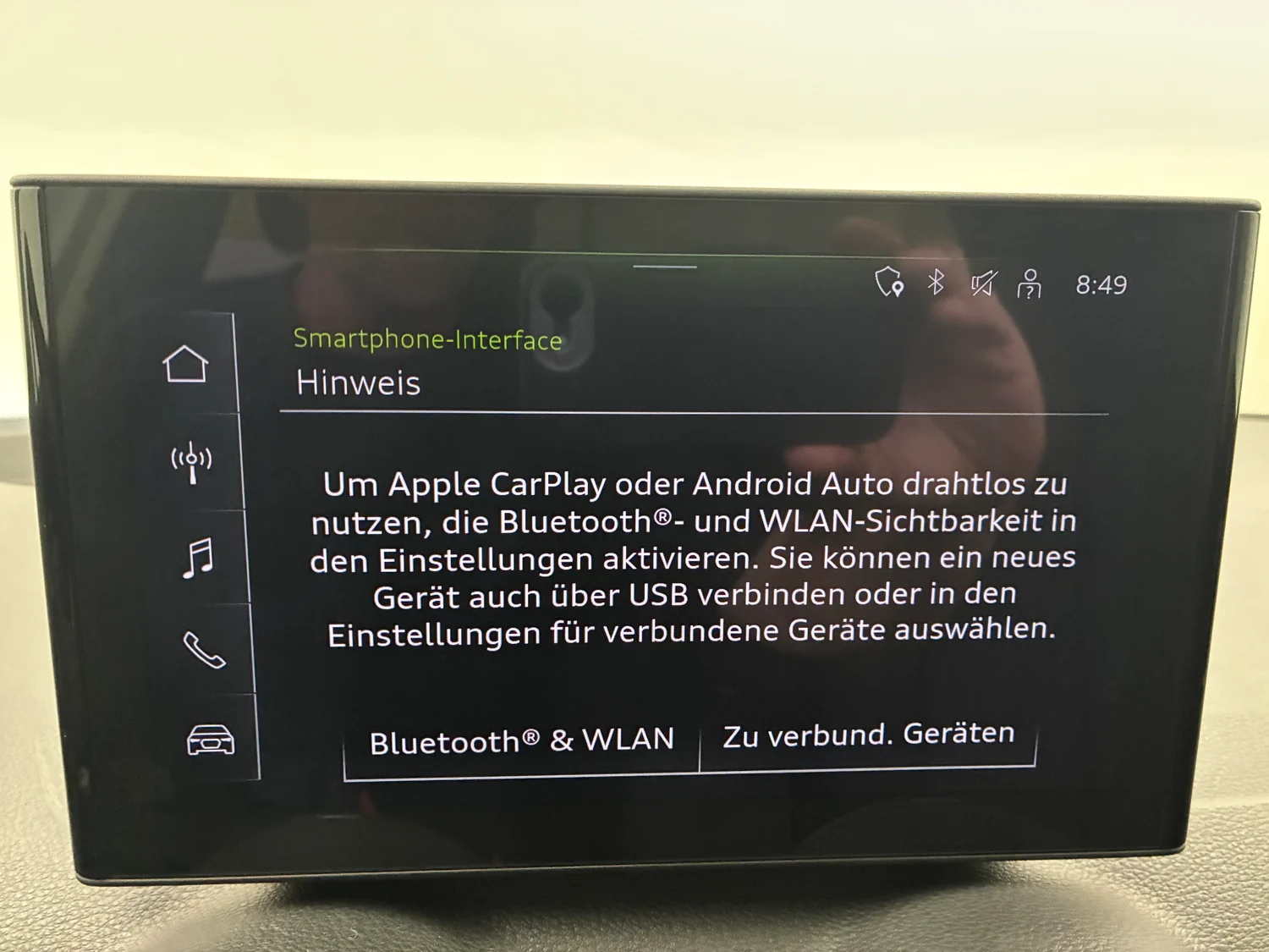 Bild eines Audi Q2 30 TFSI admired