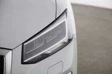 Audi Q2 30 TDI admired in GLETSCHERWEISS METALLIC