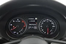Audi Q2 30 TDI admired in GLETSCHERWEISS METALLIC