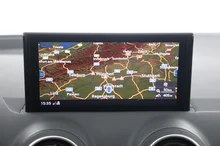Audi Q2 30 TDI admired in GLETSCHERWEISS METALLIC
