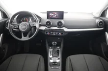 Audi Q2 30 TDI admired in GLETSCHERWEISS METALLIC