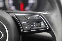 Audi Q2 30 TDI admired in GLETSCHERWEISS METALLIC