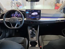 VW Golf Rabbit TSI in Anemonenblau Metallic