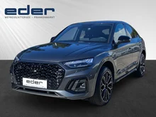 Audi Q5 Sportback 50 TDI quattro S line in daytonagrau perleff.