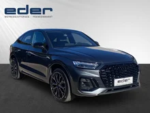 Audi Q5 Sportback 50 TDI quattro S line in daytonagrau perleff.