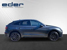 Audi Q5 Sportback 50 TDI quattro S line in daytonagrau perleff.