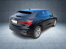 Audi Q3 Sportback 35 TDI S line exterieur in 0E Mythosschwarz Metallic