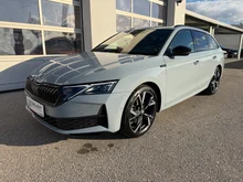Škoda Octavia Combi Sportline TDI DSG in Patina-Grau