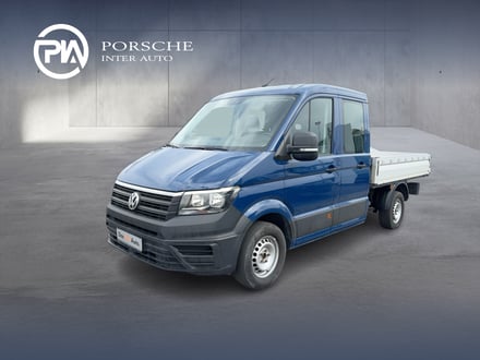 VW Crafter 35 Doka-Pritsche L3 TDI Heck Sin