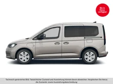 VW Caddy eHybrid 110 kW in Mojave Beige Metallic