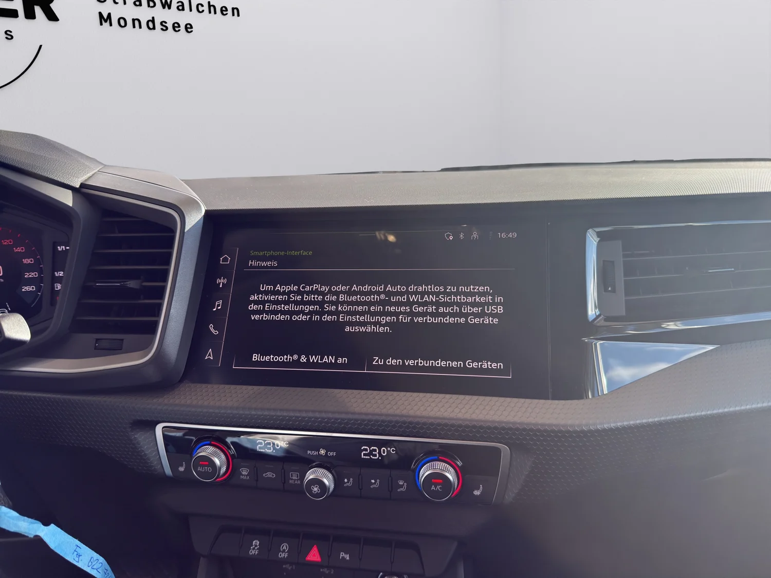 Bild eines Audi A1 Sportback 30 TFSI intense