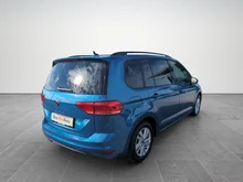 VW Touran Comfortline TDI SCR DSG in F9 Caribbean Blue Metallic