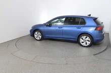 VW Golf Rabbit TSI in Anemonenblau Metallic