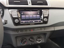 Škoda Fabia 125 in Energy-Blau