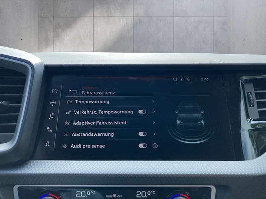 Bild eines Audi A1 Sportback 25 TFSI intense