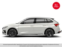 Škoda Scala Monte Carlo TSI DSG in Alaska-Weiß
