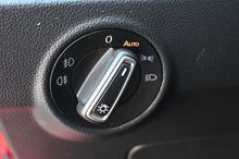VW T-Roc Design TSI in Flash Rot Dach Schwarz