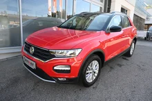 VW T-Roc Design TSI in Flash Rot Dach Schwarz
