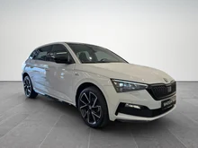 Škoda Scala Monte Carlo TSI in Moon-Weiß Metallic