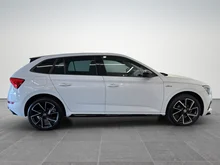 Škoda Scala Monte Carlo TSI in Moon-Weiß Metallic