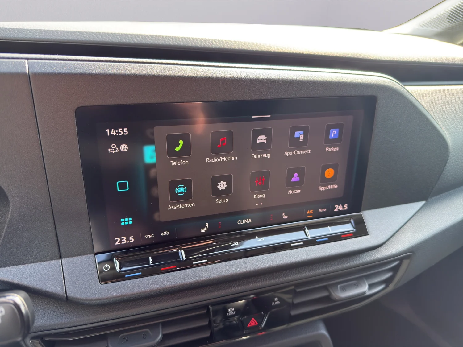 Bild eines VW Caddy Family TSI