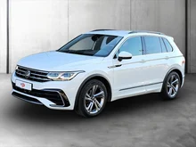 VW Tiguan R-Line TDI DSG in PURE WHITE